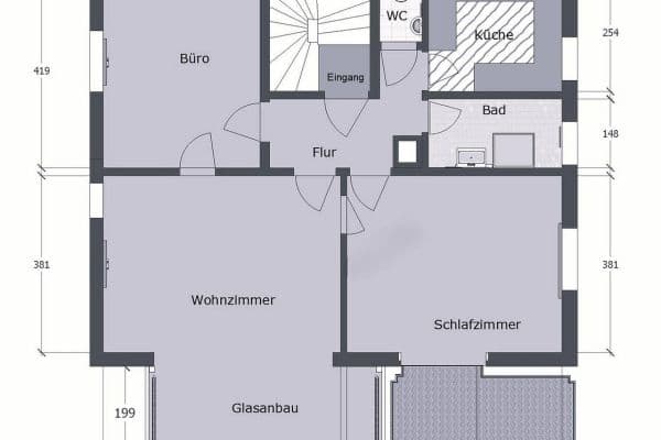 3 bedroom flat to rent, 87 m², Stuttgart 3 bedroom flat to rent, 87 m², Stuttgart