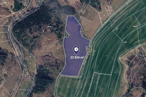 plot for sale, 22,834 m², Kunštát plot for sale, 22,834 m², Kunštát