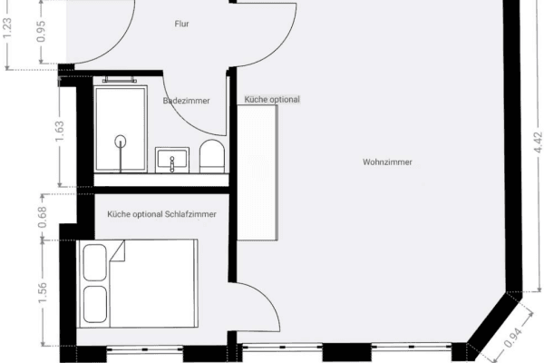 1 bedroom flat for sale, 33 m², Hermanstraße 56, Berlin, Berlin 1 bedroom flat for sale, 33 m², Hermanstraße 56, Berlin, Berlin