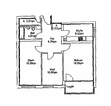 3 bedroom flat for sale, 73 m², Heusenstamm 3 bedroom flat for sale, 73 m², Heusenstamm