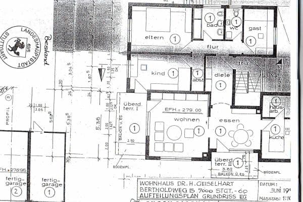 3 bedroom with open-plan kitchen flat to rent, 132 m², Stuttgart, Baden-Württemberg 3 bedroom with open-plan kitchen flat to rent, 132 m², Stuttgart, Baden-Württemberg