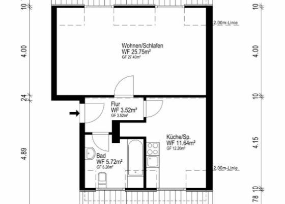 2 bedroom flat for sale, 48 m², Köln, North Rhine-Westphalia 2 bedroom flat for sale, 48 m², Köln, North Rhine-Westphalia