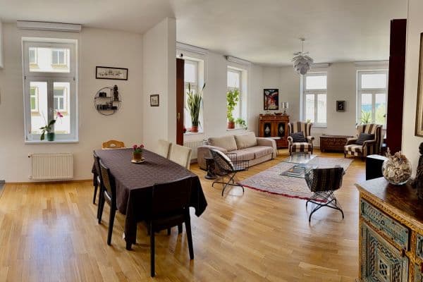 3 bedroom with open-plan kitchen flat for sale, 129 m², Umělecká, Praha 3 bedroom with open-plan kitchen flat for sale, 129 m², Umělecká, Praha