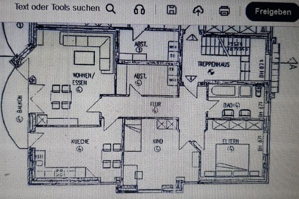 2 bedroom with open-plan kitchen flat to rent, 96 m², Hatten-Sandkrug 2 bedroom with open-plan kitchen flat to rent, 96 m², Hatten-Sandkrug