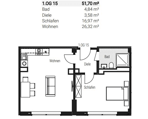 2 bedroom flat to rent, 52 m², Steinbühler Str. 4-6, Nürnberg, Bavaria 2 bedroom flat to rent, 52 m², Steinbühler Str. 4-6, Nürnberg, Bavaria