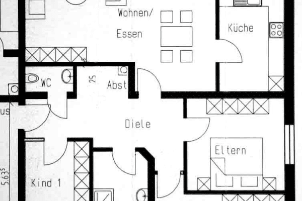 4 bedroom flat to rent, 103 m², Rheinbach - Flerzheim 4 bedroom flat to rent, 103 m², Rheinbach - Flerzheim