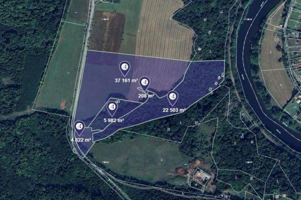 plot for sale, 70,676 m², Zbečno plot for sale, 70,676 m², Zbečno