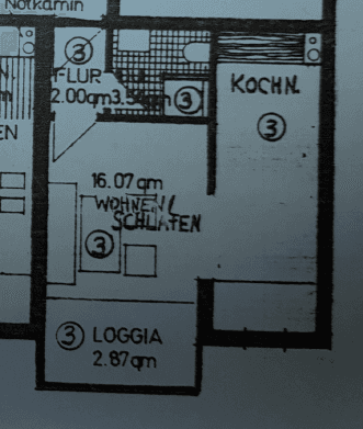 1 bedroom flat to rent, 31 m², Neustädter Straße, Worms 1 bedroom flat to rent, 31 m², Neustädter Straße, Worms