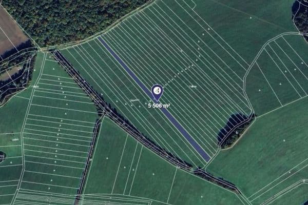plot for sale, 5,506 m², Zlámanec, Zlínský Region plot for sale, 5,506 m², Zlámanec, Zlínský Region