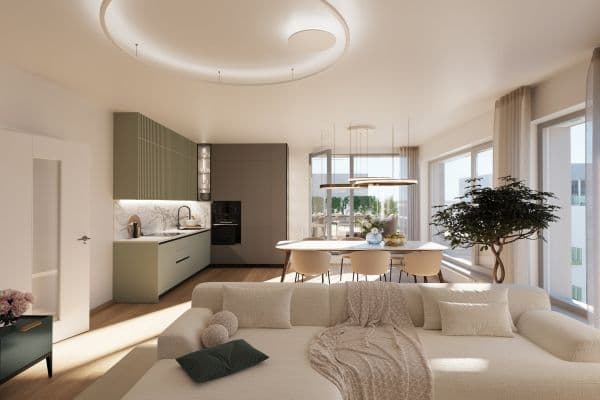 3 bedroom with open-plan kitchen flat for sale, 126 m², Stochovská, Praha 3 bedroom with open-plan kitchen flat for sale, 126 m², Stochovská, Praha