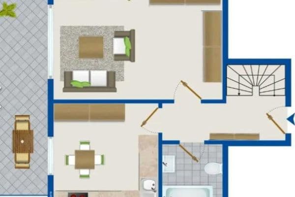 1 bedroom with open-plan kitchen flat for sale, 63 m², Allensteinstr. 29, Kaarst 1 bedroom with open-plan kitchen flat for sale, 63 m², Allensteinstr. 29, Kaarst