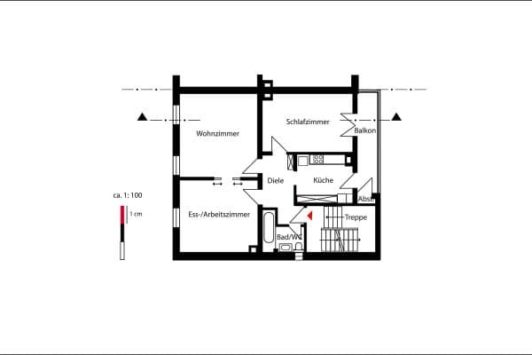3 bedroom flat for sale, 73 m², Stuttgart 3 bedroom flat for sale, 73 m², Stuttgart