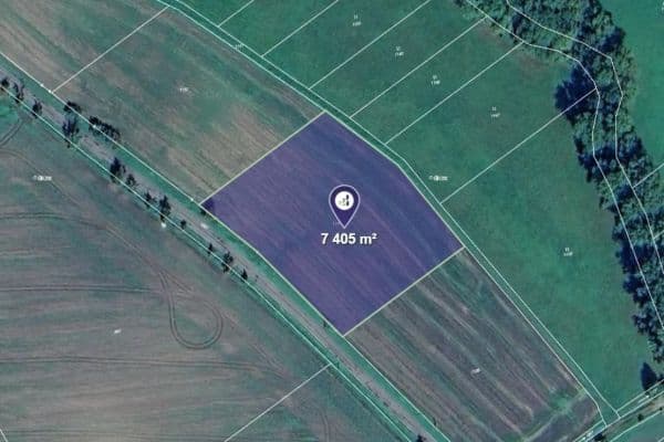plot for sale, 3,428 m², Smidary plot for sale, 3,428 m², Smidary