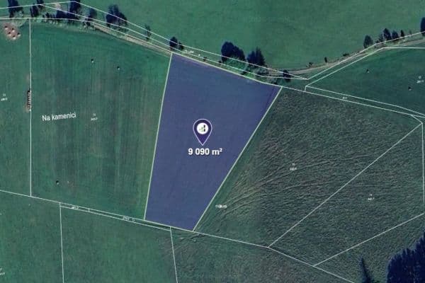 plot for sale, 9,090 m², Machov plot for sale, 9,090 m², Machov