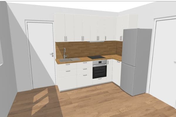2 bedroom with open-plan kitchen flat to rent, 50 m², Černíkovice 2 bedroom with open-plan kitchen flat to rent, 50 m², Černíkovice
