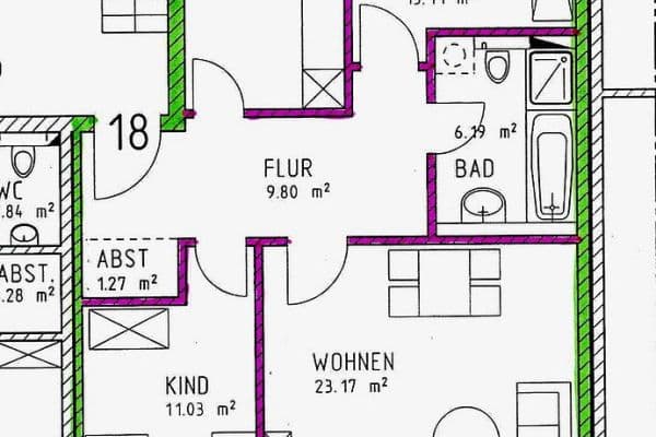3 bedroom flat for sale, 80 m², Sauerampferweg 6, Norderstedt 3 bedroom flat for sale, 80 m², Sauerampferweg 6, Norderstedt