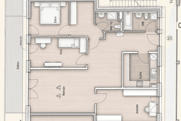 3 bedroom with open-plan kitchen flat for sale, 105 m², Sonnenstraße 11, Gilching, Bavaria 3 bedroom with open-plan kitchen flat for sale, 105 m², Sonnenstraße 11, Gilching, Bavaria