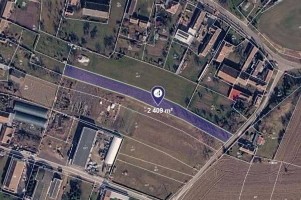 plot for sale, 1,205 m², Mlékosrby plot for sale, 1,205 m², Mlékosrby