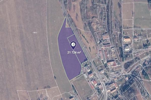 plot for sale, 21,724 m², Pertoltice plot for sale, 21,724 m², Pertoltice