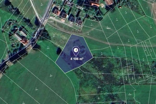 plot for sale, 1,454 m², Smilovy Hory plot for sale, 1,454 m², Smilovy Hory
