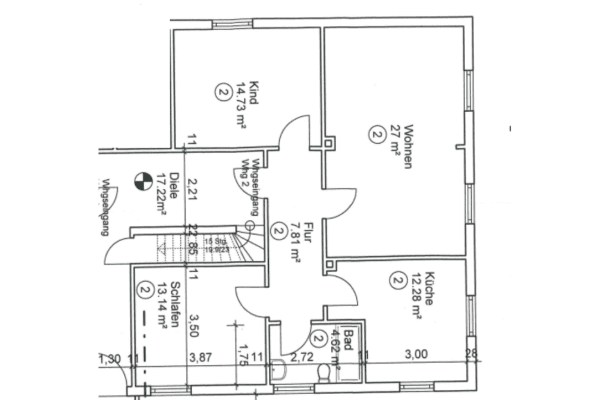 3 bedroom flat to rent, 80 m², Langenfeldweg 2, Schiffdorf 3 bedroom flat to rent, 80 m², Langenfeldweg 2, Schiffdorf
