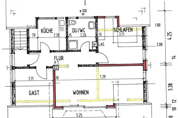 3 bedroom flat to rent, 64 m², Backnang 3 bedroom flat to rent, 64 m², Backnang