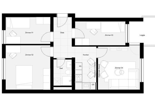 4 bedroom flat for sale, 64 m², München, Bavaria 4 bedroom flat for sale, 64 m², München, Bavaria