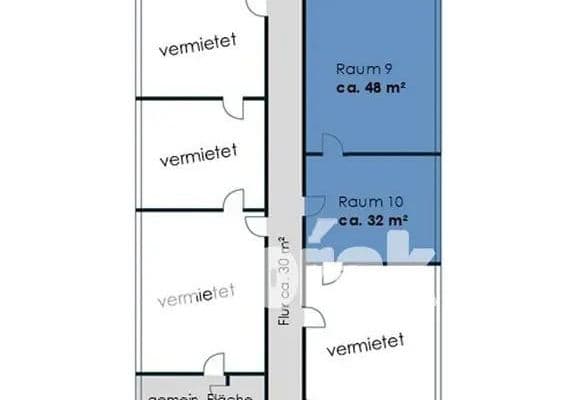 office to rent, 28 m², Fellbach office to rent, 28 m², Fellbach