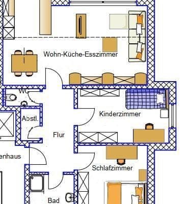 3 bedroom flat to rent, 86 m², Austraße, Riedenburg 3 bedroom flat to rent, 86 m², Austraße, Riedenburg