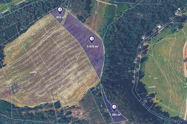 plot for sale, 8,308 m², Bratřínov, Středočeský Region plot for sale, 8,308 m², Bratřínov, Středočeský Region