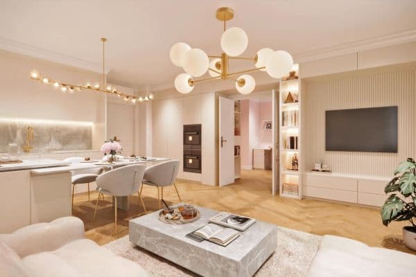 2 bedroom with open-plan kitchen flat for sale, 97 m², Polská, Prague, Prague 2 bedroom with open-plan kitchen flat for sale, 97 m², Polská, Prague, Prague