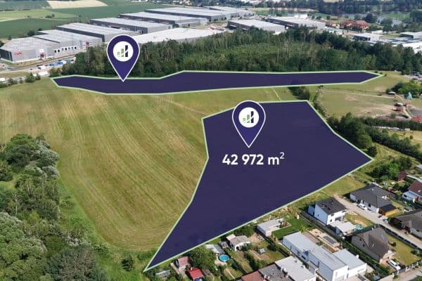 plot for sale, 42,972 m², Jihlava plot for sale, 42,972 m², Jihlava