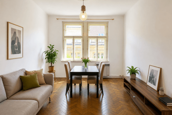2 bedroom flat to rent, 56 m², Lužická, Praha 2 bedroom flat to rent, 56 m², Lužická, Praha