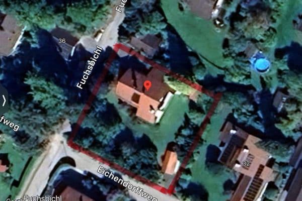 plot for sale, 1,556 m², Fuchsbichl 35, Icking, Bavaria plot for sale, 1,556 m², Fuchsbichl 35, Icking, Bavaria