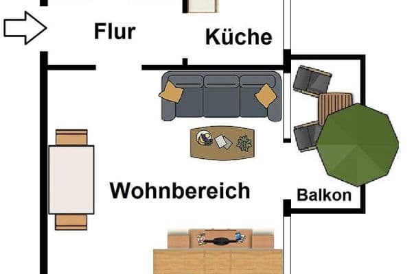 1 bedroom flat to rent, 35 m², Lehnerstr. 20, Lauffen a. N. 1 bedroom flat to rent, 35 m², Lehnerstr. 20, Lauffen a. N.
