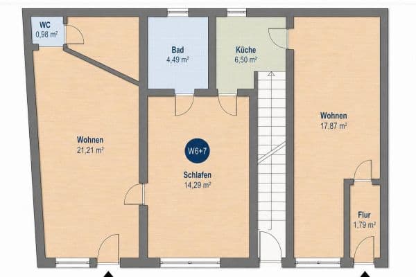 3 bedroom flat to rent, 70 m², Hauptstraße 8, Eppertshausen 3 bedroom flat to rent, 70 m², Hauptstraße 8, Eppertshausen