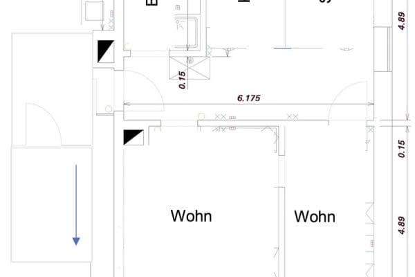 3 bedroom flat to rent, 65 m², Marktstraße 1, Wolfsburg, Lower Saxony 3 bedroom flat to rent, 65 m², Marktstraße 1, Wolfsburg, Lower Saxony