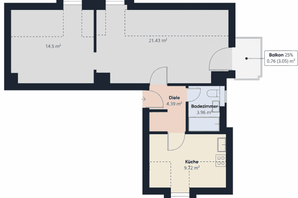 2 bedroom flat to rent, 54 m², Ebersberg, Bavaria 2 bedroom flat to rent, 54 m², Ebersberg, Bavaria