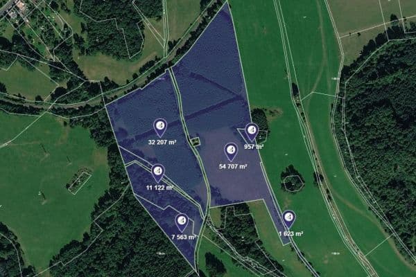 plot for sale, 108,179 m², Česká Kamenice plot for sale, 108,179 m², Česká Kamenice