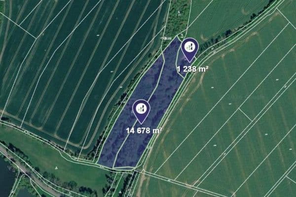 plot for sale, 3,979 m², Klimkovice plot for sale, 3,979 m², Klimkovice