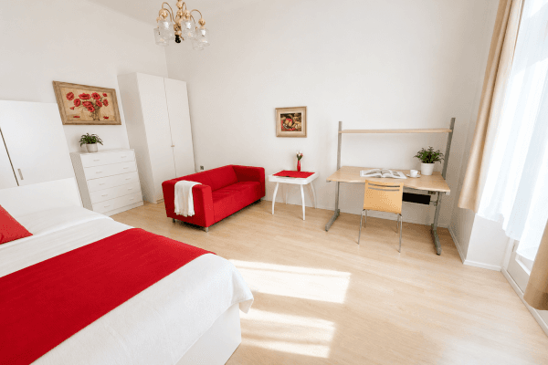 1 bedroom with open-plan kitchen flat to rent, 19 m², Londýnská, Praha 1 bedroom with open-plan kitchen flat to rent, 19 m², Londýnská, Praha
