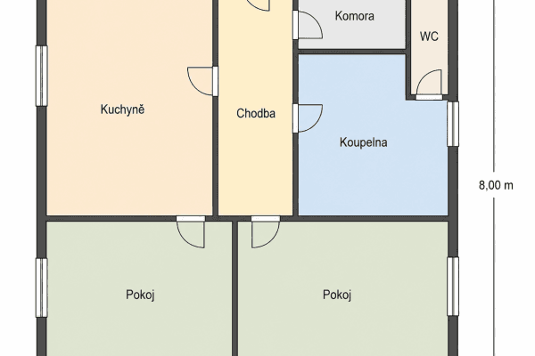 2 bedroom flat for sale, 66 m², Doly, Řehenice 2 bedroom flat for sale, 66 m², Doly, Řehenice