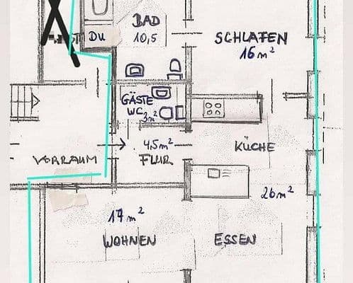 2 bedroom flat to rent, 77 m², Stapelfeld 2 bedroom flat to rent, 77 m², Stapelfeld