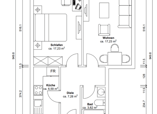 2 bedroom flat for sale, 54 m², Essen, North Rhine-Westphalia 2 bedroom flat for sale, 54 m², Essen, North Rhine-Westphalia
