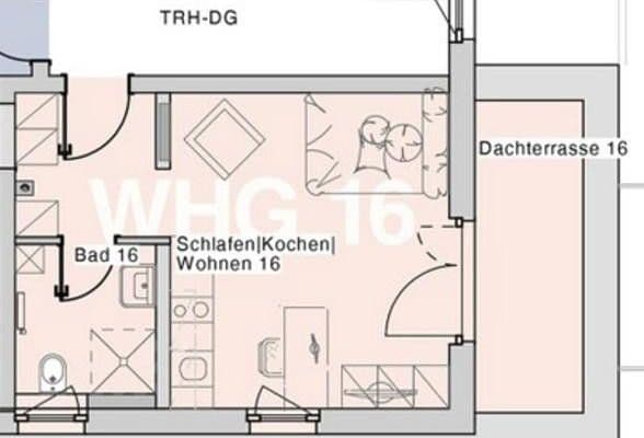 1 bedroom flat to rent, 30 m², Cappeler Str. 34, Marburg, Hesse 1 bedroom flat to rent, 30 m², Cappeler Str. 34, Marburg, Hesse