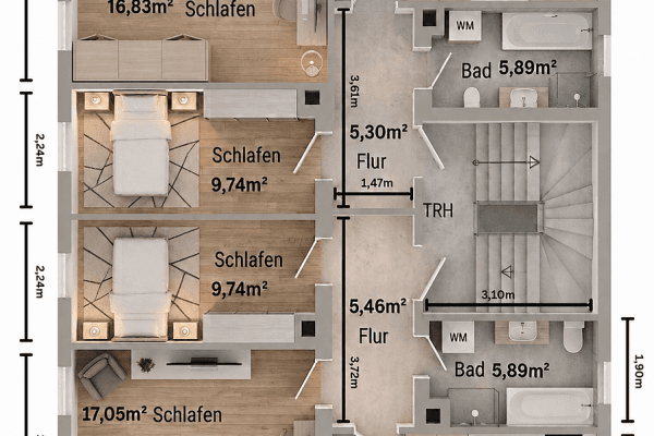 2 bedroom flat to rent, 50 m², Lindenthaler Hauptstraße 79, Leipzig, Saxony 2 bedroom flat to rent, 50 m², Lindenthaler Hauptstraße 79, Leipzig, Saxony