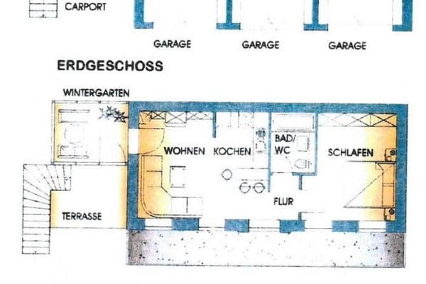 2 bedroom flat to rent, 51 m², Chemnitz, Saxony 2 bedroom flat to rent, 51 m², Chemnitz, Saxony