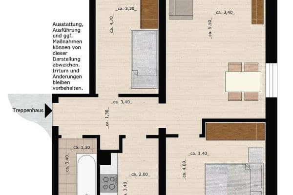 3 bedroom flat to rent, 58 m², Askanische Straße 106, Dessau-Roßlau, Saxony-Anhalt 3 bedroom flat to rent, 58 m², Askanische Straße 106, Dessau-Roßlau, Saxony-Anhalt
