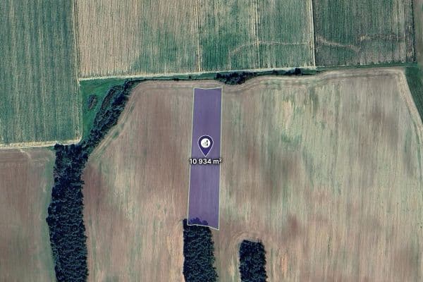 plot for sale, 1,215 m², Krupá plot for sale, 1,215 m², Krupá