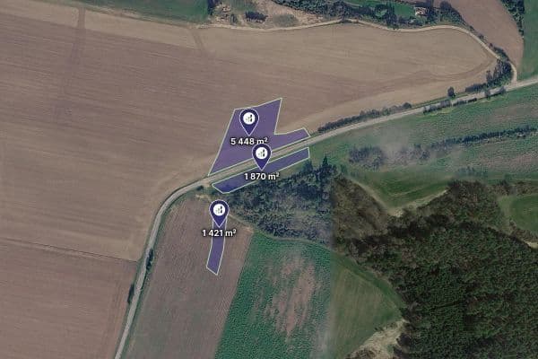 plot for sale, 8,739 m², Libež plot for sale, 8,739 m², Libež